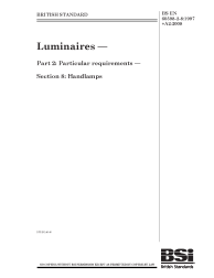 BS EN 60598-2-8:1997+A2:2008