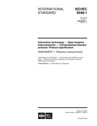 ISO/IEC 9548-1:1996/AMD1:2000