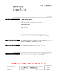 UNE-EN ISO 252:2008