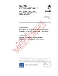 IEC 60312:1998/AMD2:2004