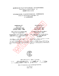 IEC 60189-4:1968/AMD1:1974