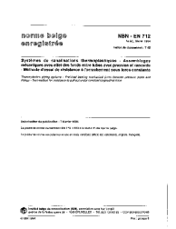 NBN EN 712:1994