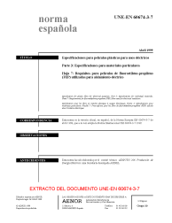 UNE-EN 60674-3-7:1999