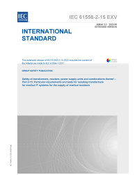 IEC 61558-2-15:2022 EXV