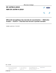 NBN EN 16796-4:2019