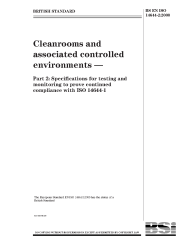 BS EN ISO 14644-2:2000