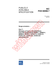 IEC PAS 60099-7:2004