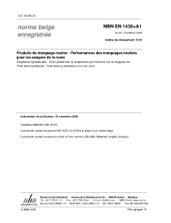 NBN EN 1436+A1:2008