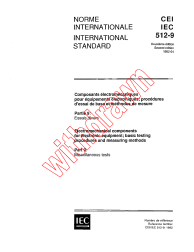 IEC 60512-9:1992