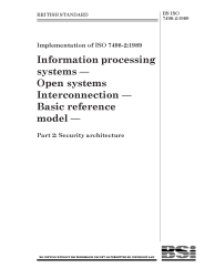 BS ISO 7498-2:1989
