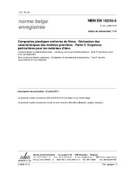 NBN EN 16245-5:2013