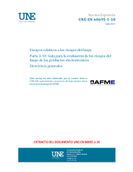 UNE-EN 60695-1-10:2017