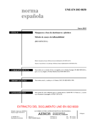 UNE-EN ISO 8030:2015