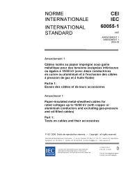 IEC 60055-1:1997/AMD1:2005