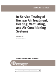 ASME N511-2007 (R2013-W-CPRT) - W CPRT