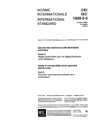 IEC 61029-2-3:1993