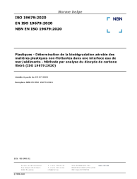 NBN EN ISO 19679:2020