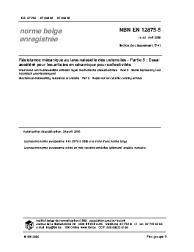 NBN EN 12875-5:2006