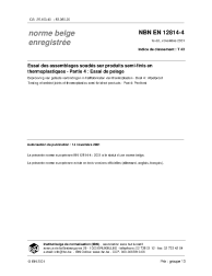 NBN EN 12814-4:2001