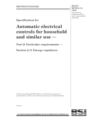 BS EN 60730-2-11:1994