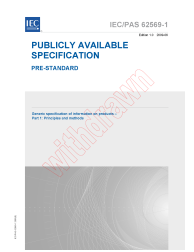 IEC PAS 62569-1:2009