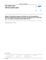 NBN ISO 28597:2020
