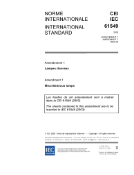 IEC 61549:2003/AMD1:2005