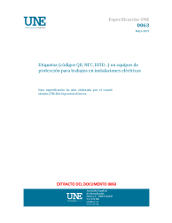 ESPECIFICACION UNE 0063:2021