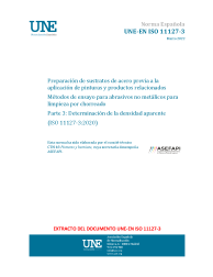 UNE-EN ISO 11127-3:2022