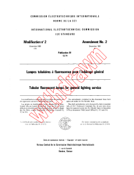IEC 60081:1974/AMD2:1980