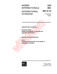 IEC 60601-2-13:1989