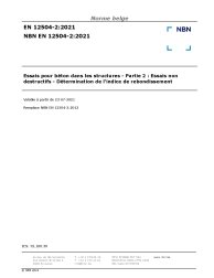 NBN EN 12504-2:2021