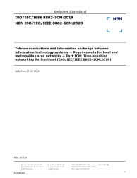 NBN ISO/IEC/IEEE 8802-1CM:2020