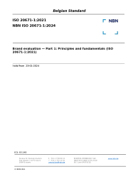 NBN ISO 20671-1:2024