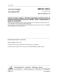 NBN EN 12393-3:2014