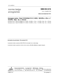 NBN EN 2278:2014