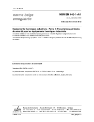 NBN EN 746-1+A1:2009