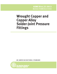 ASME B16.22-2013