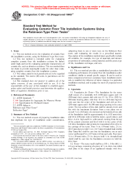 ASTM C627-93(1999)e1 (R1993)