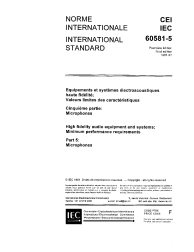 IEC 60581-5:1981