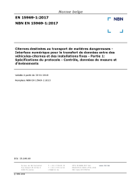 NBN EN 15969-1:2018