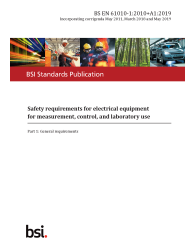 BS EN 61010-1:2010+A1:2019