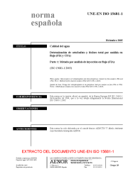 UNE-EN ISO 15681-1:2005 (R2009)