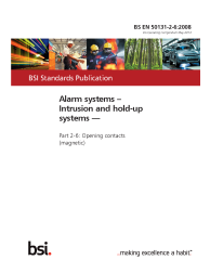 BS EN 50131-2-6:2008
