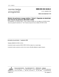NBN EN ISO 8536-3:2009