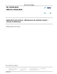 NBN EN 17018:2019