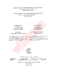 IEC 60086-3:1965/AMD1:1967