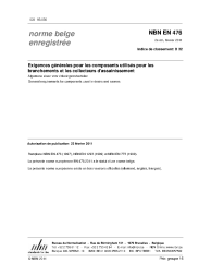 NBN EN 476:2011