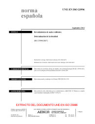 UNE-EN ISO 23996:2012