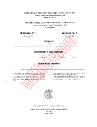 IEC 60146:1973/AMD1:1975